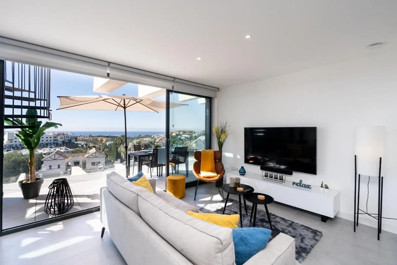 Apartment Ferienwohnung Oasis 325 New Luxury Penthouse With Amazing Sea View And Private Jacuzzi Estepona
